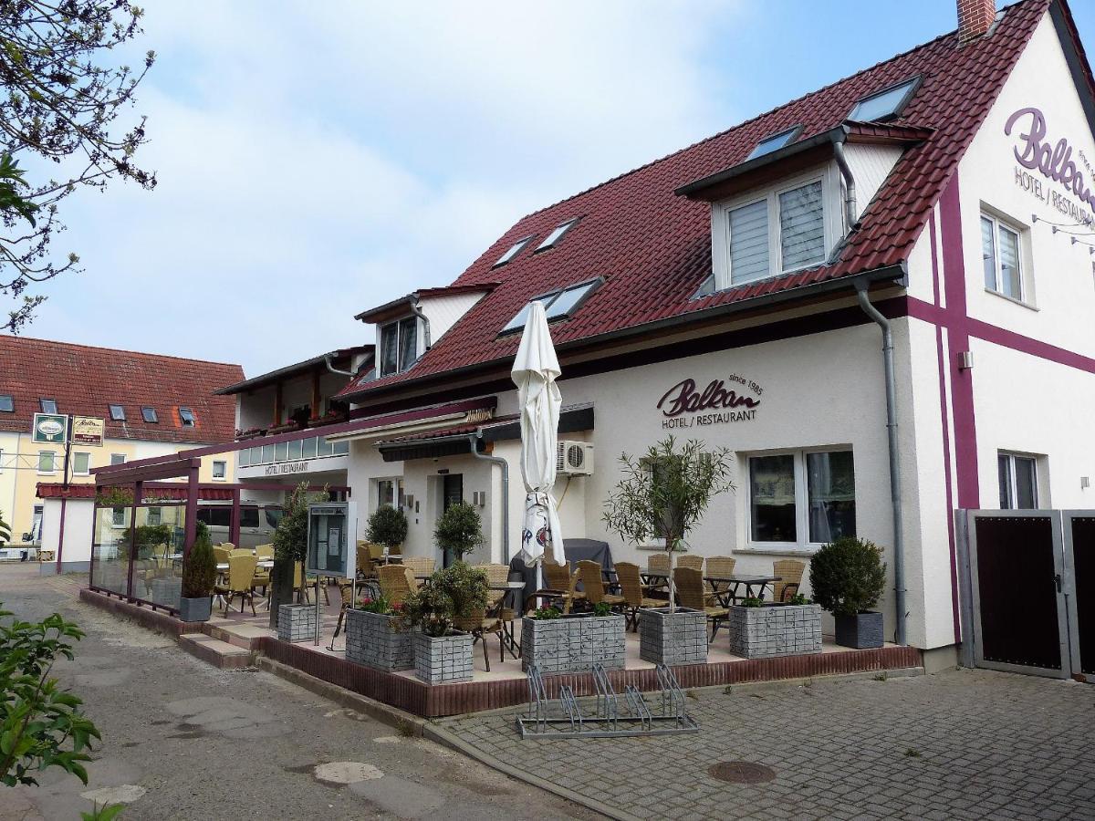Hotel/Restaurant Balkan Sommerda Bagian luar foto